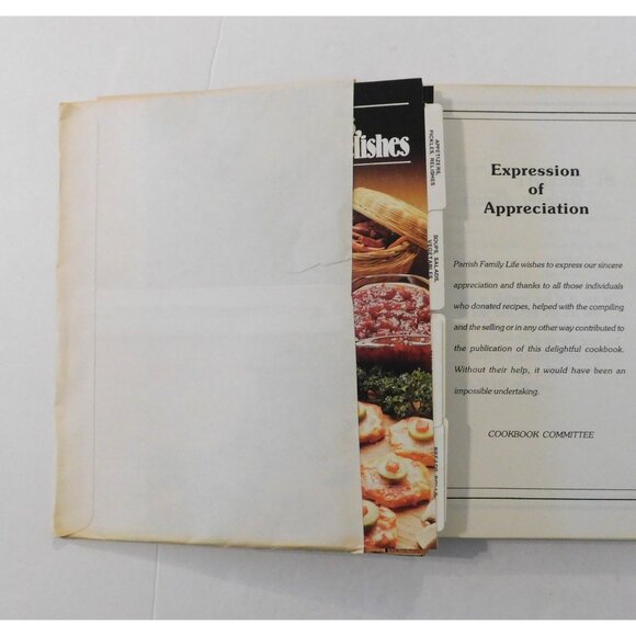 Treasured Recipes Cookbook St Michaels Catholic Church Family Friends PB Spiral - Picture 3 of 9